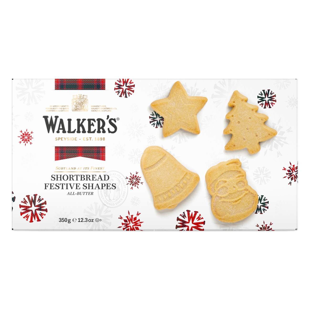 Festive Shapes Shortbread