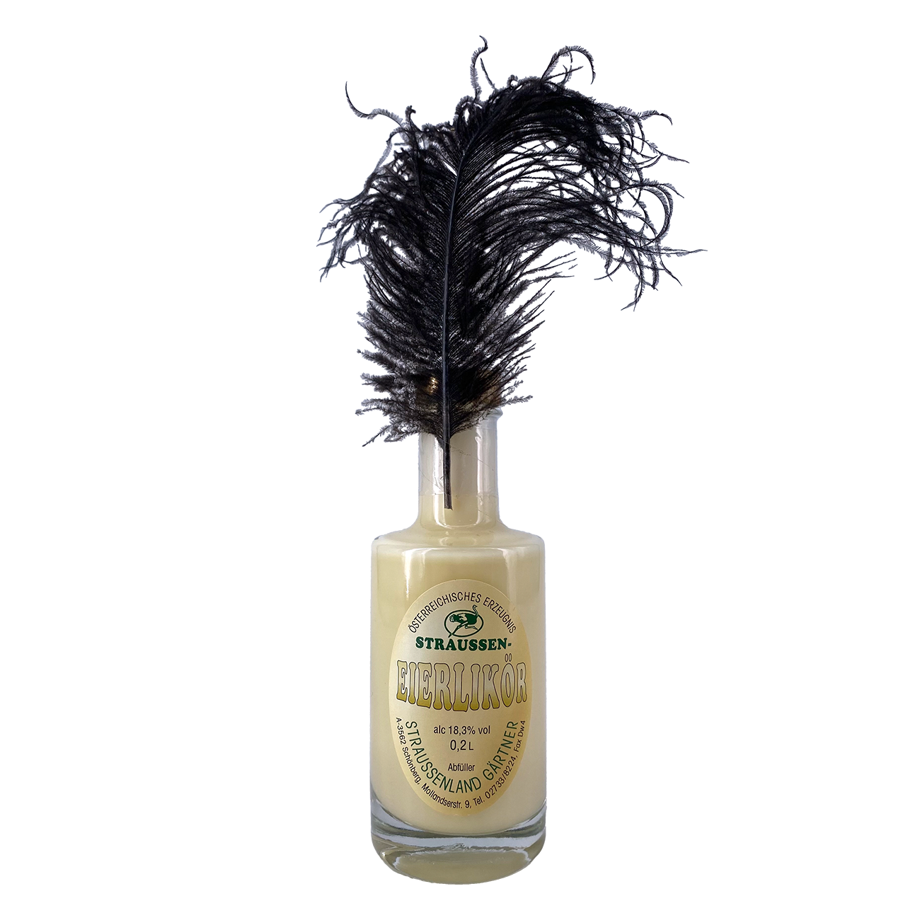 Straußen Eierlikör