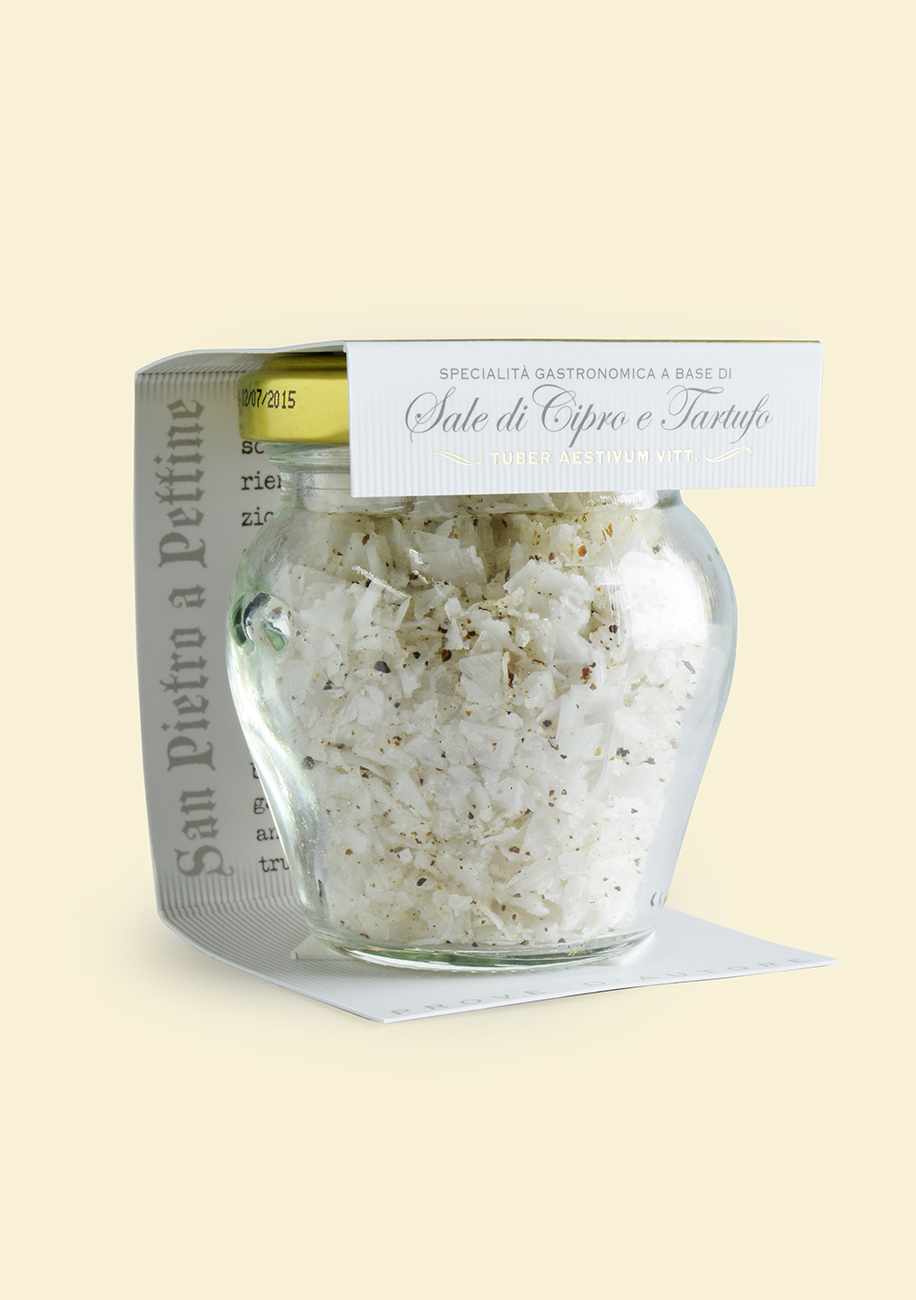 Getrüffelte Meersalz Kristalle