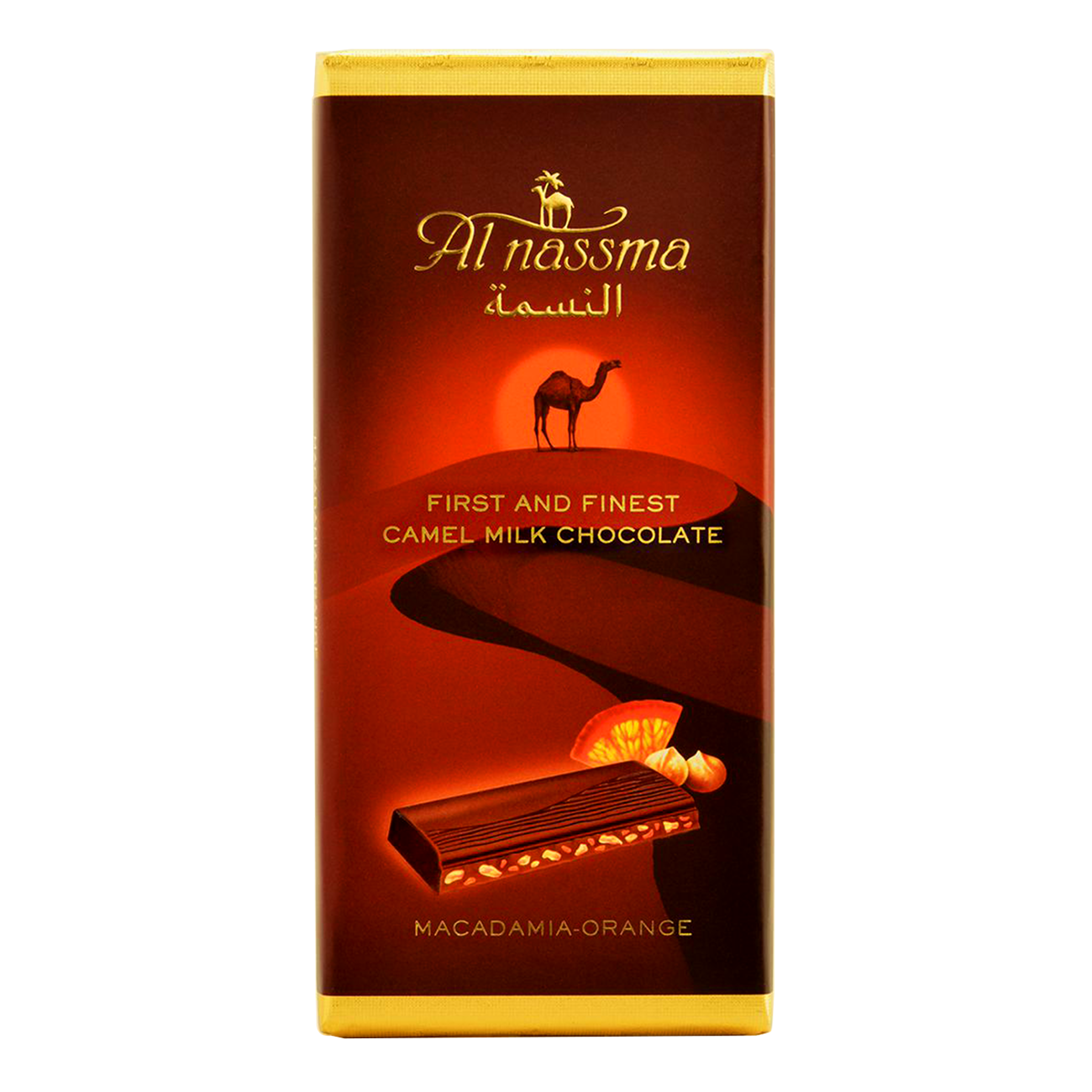 Camel Milk Chocolate Macadamia & Orange
