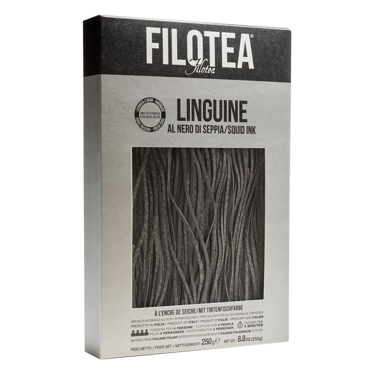 Linguine mit Tintenfischtinte