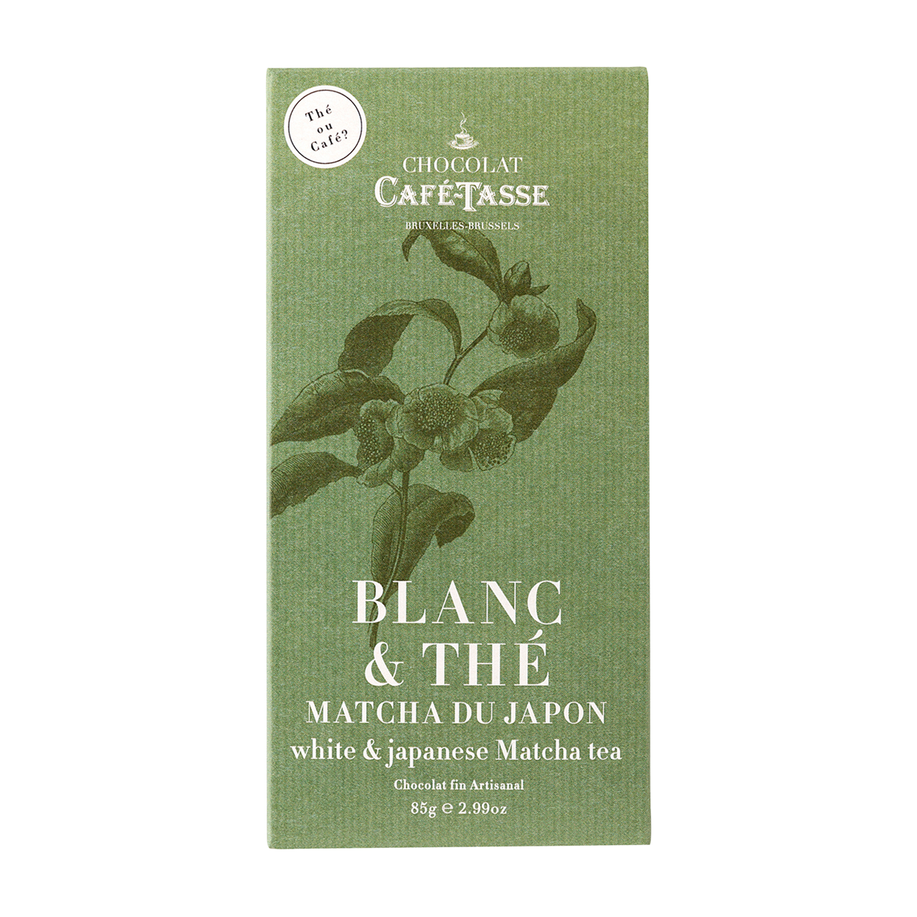 White Chocolate with Matcha Tea