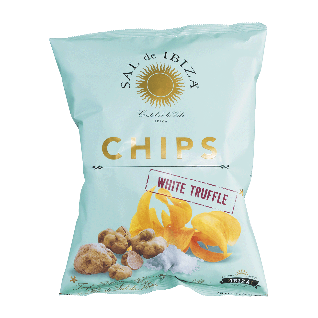 Chips mit weißen Trüffeln