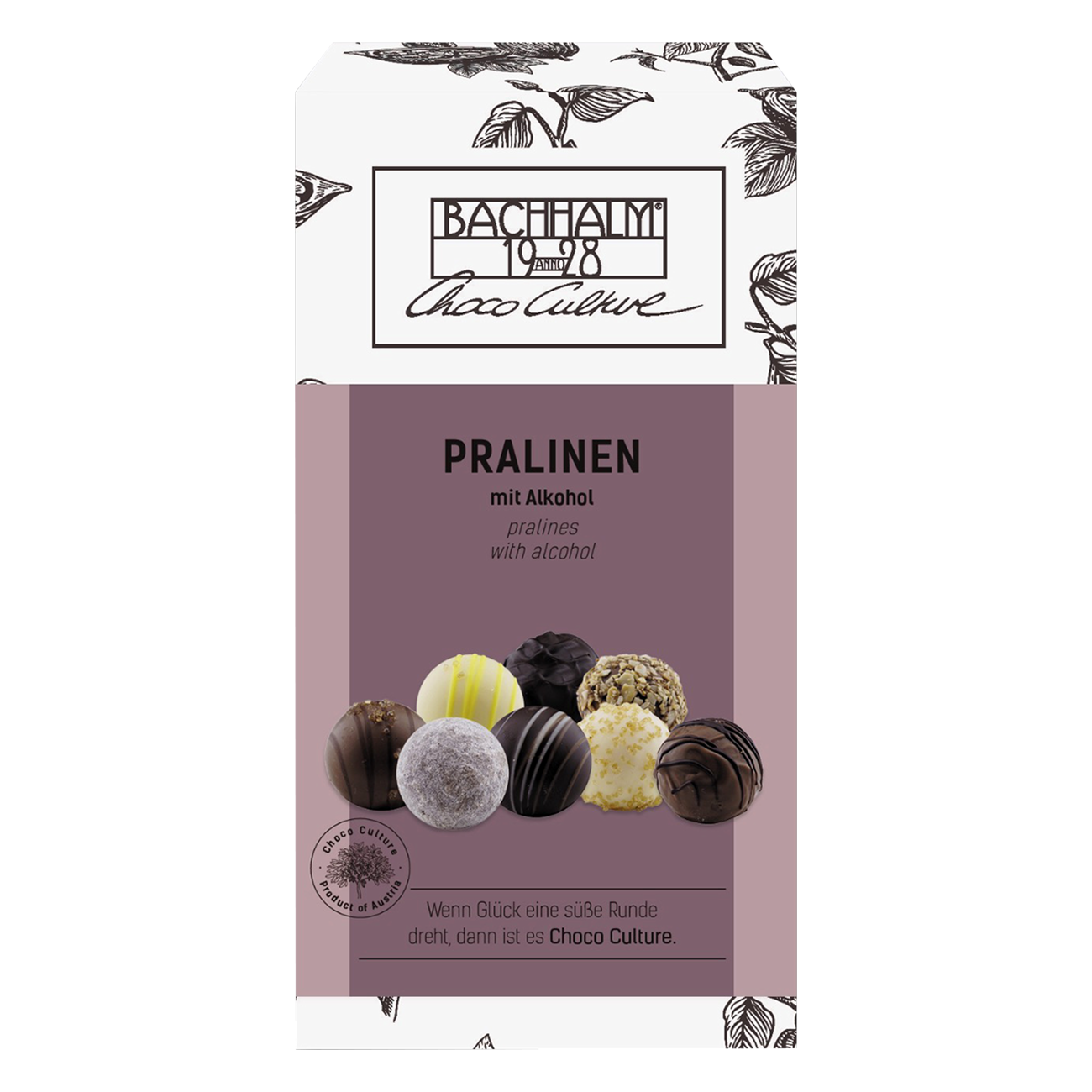 Pralinen mit Alkohol