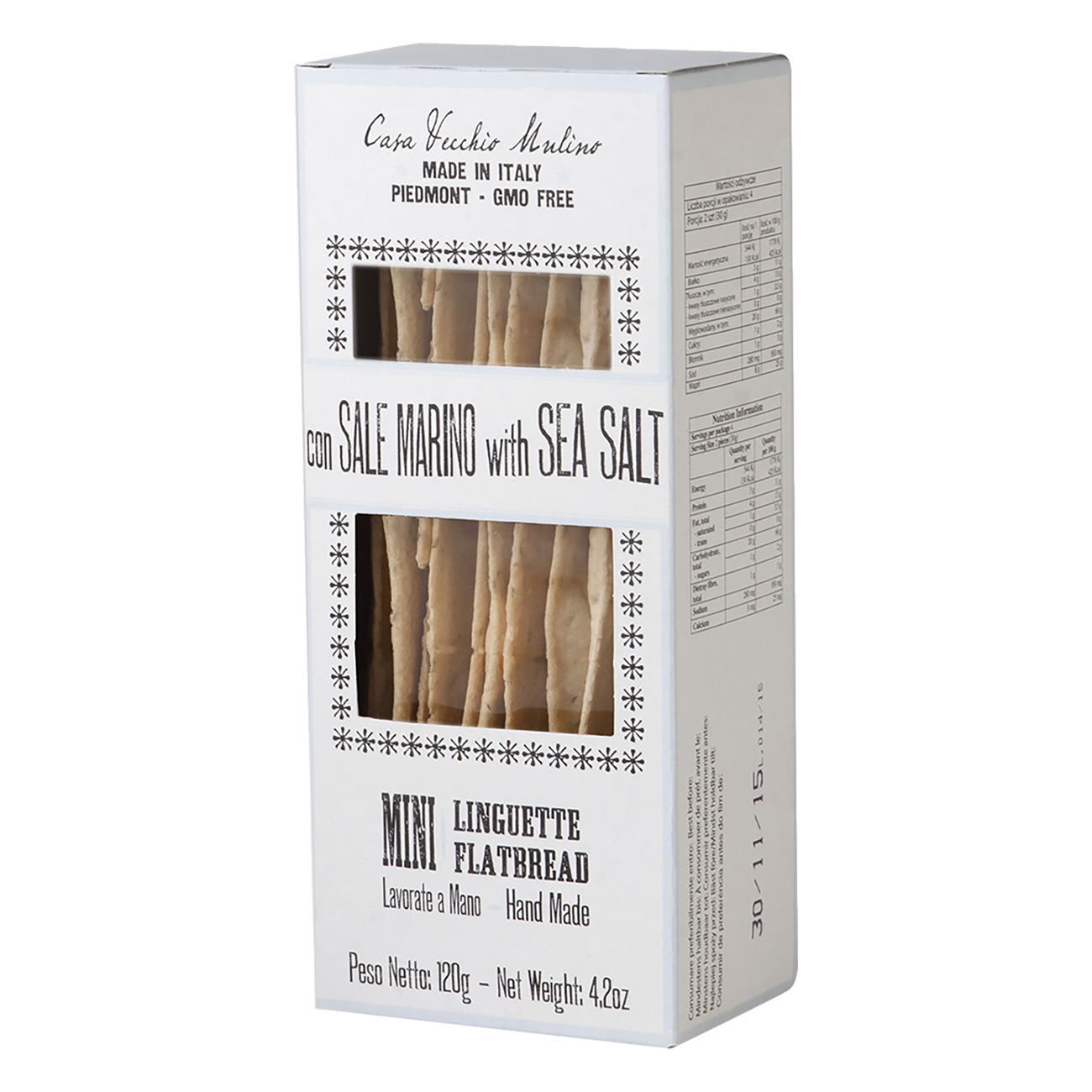 Mini Linguette mit Meersalz