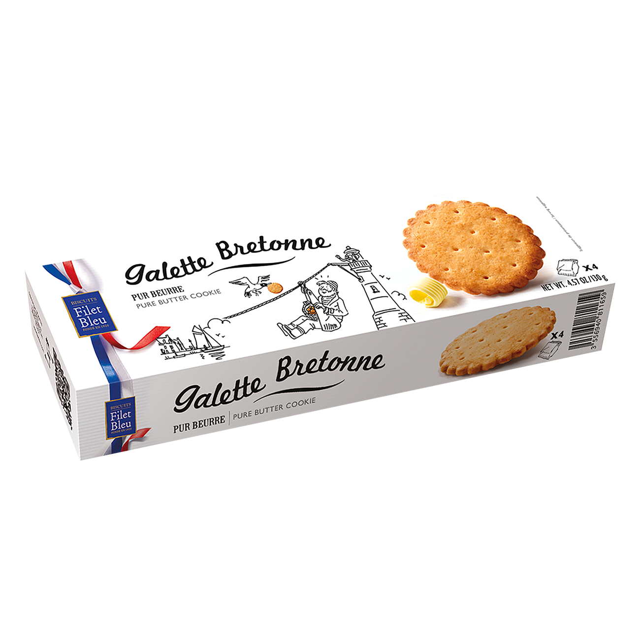 Pure Bretonische Butterkekse 