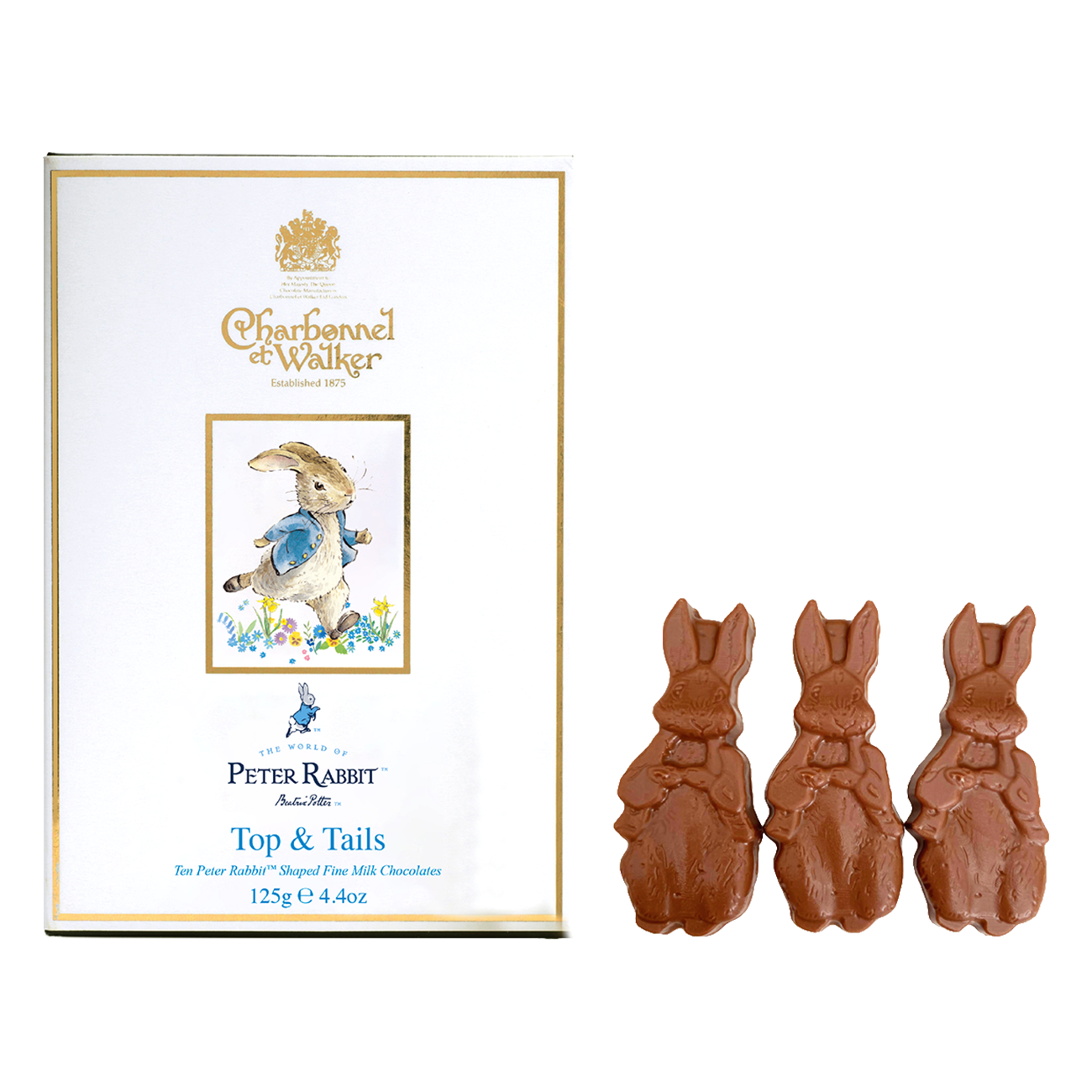 Schoko-Häschen in Bücherbox "Peter Rabbit"