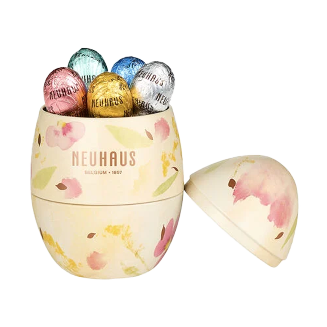 Osterei mit gemischten Pralinés