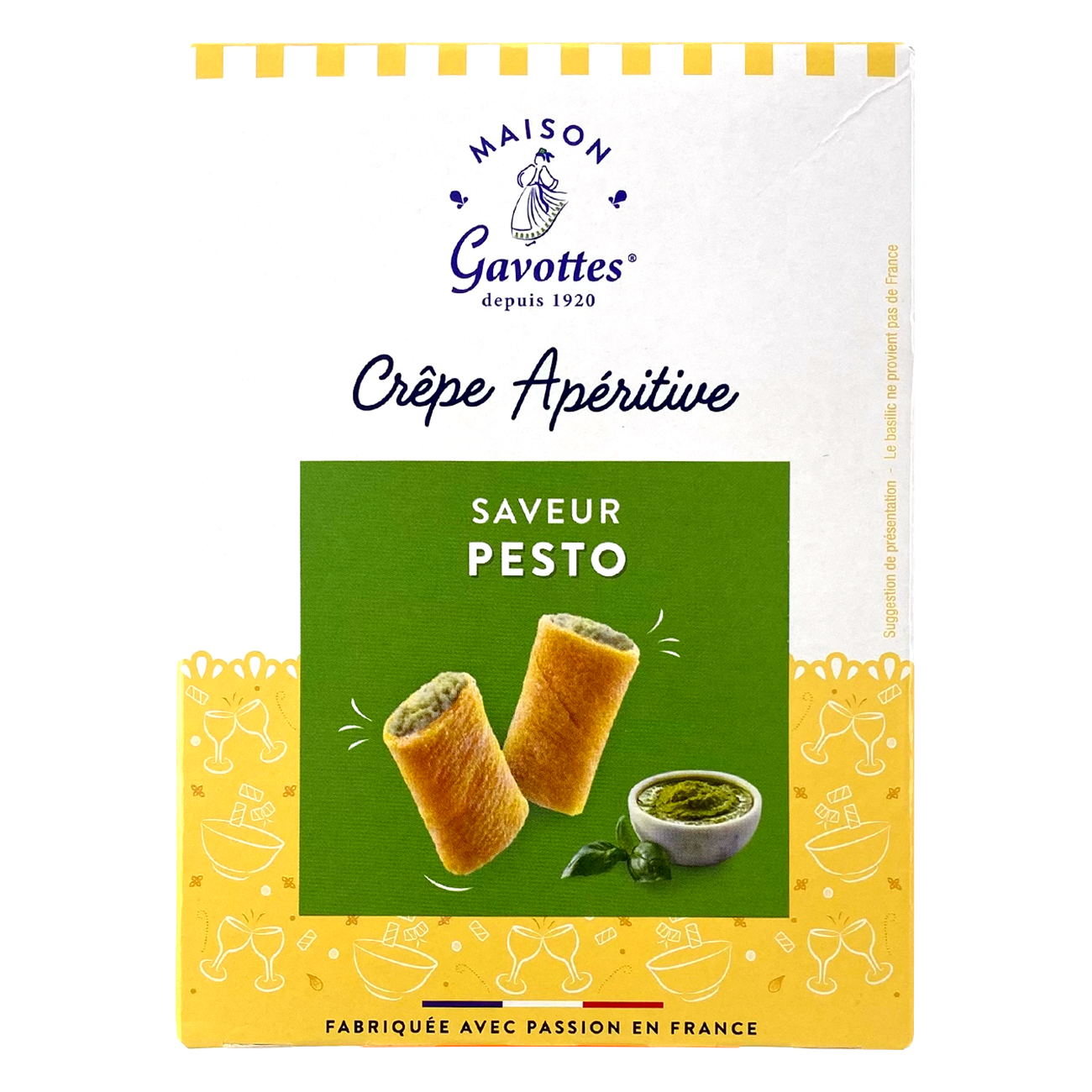 Crêperolles Pesto