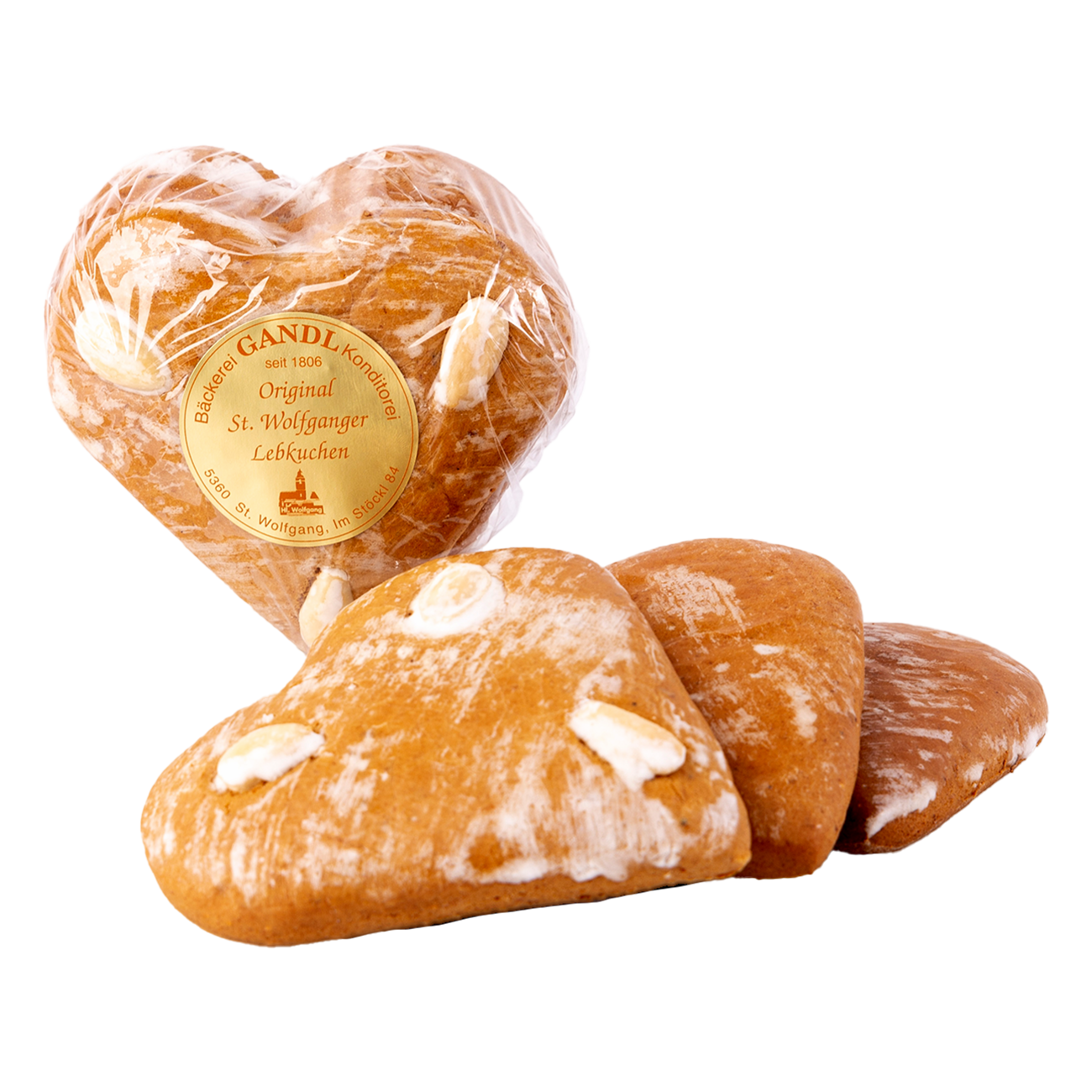 Wolfganger Herzen Lebkuchen
