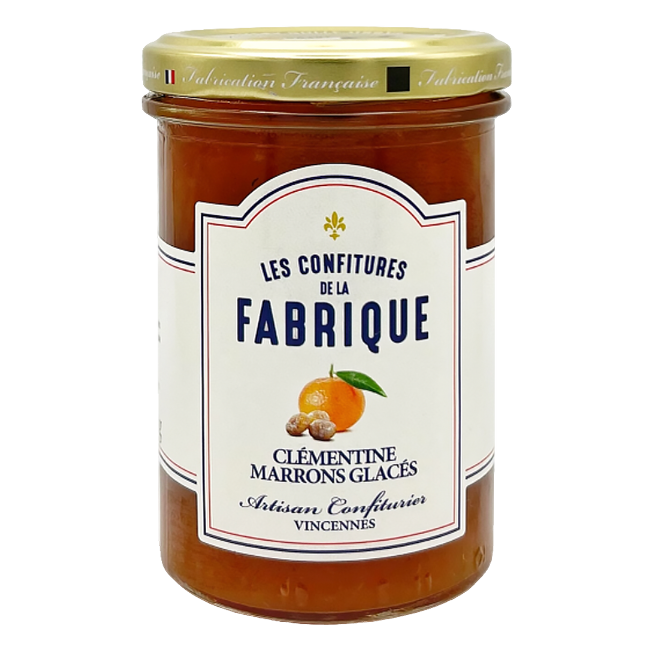 Fruchtaufstrich mit Clémentine und Marrons Glacés