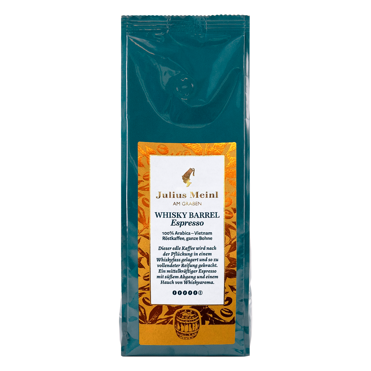 Whisky Barrel Espresso - ganze Bohne 250g