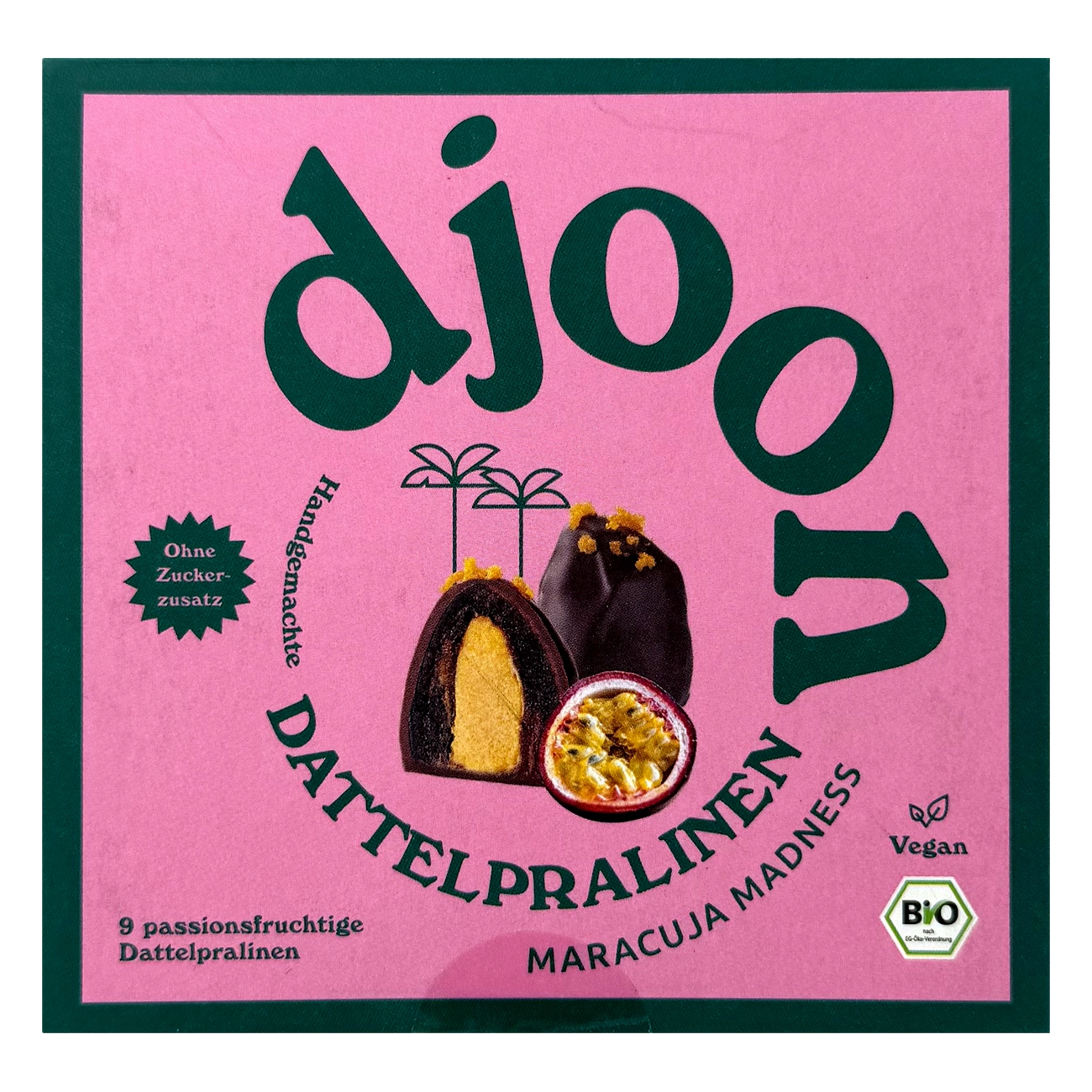 Bio-Dattelpralinen Maracuja