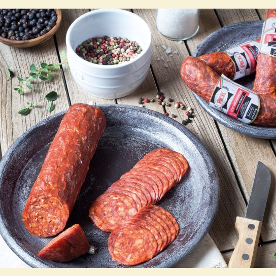 Original Ungarische Paprika Kolbasz Paare