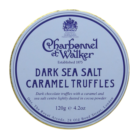 Dark Sea Salt Caramel Truffles