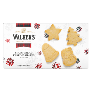 Festive Shapes Shortbread