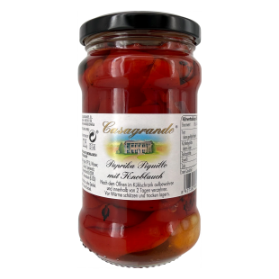 Grilled Piquillo Peppers with Garlic