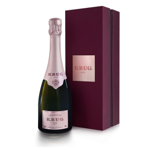 Krug Rosé in a gift box
