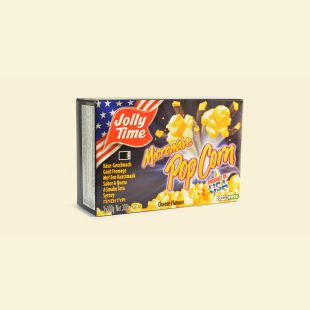 Popcorn with cheese flavour