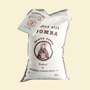 Bomba Reis im Stoffsack