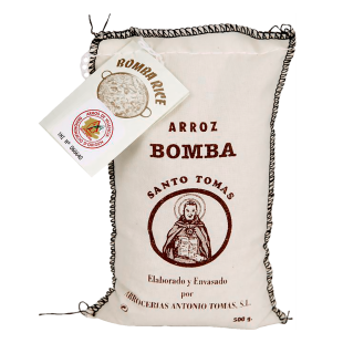 Bomba Reis im Stoffsack