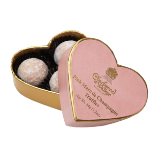 Pink Marc de Champagne Truffles