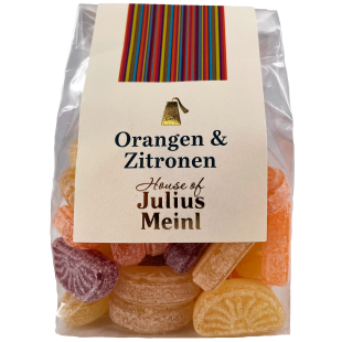 Orangen- & Zitronenspalten Bonbons