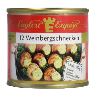 Weinbergschnecken mit Haus