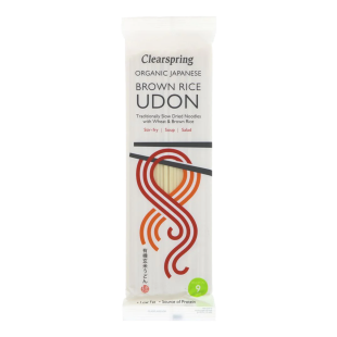 Clearspring brown rice bio Udon 200g