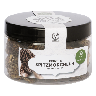 Spitzmorcheln getrocknet