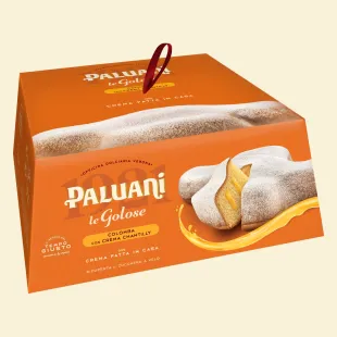 Easter yeast cake with cream filling