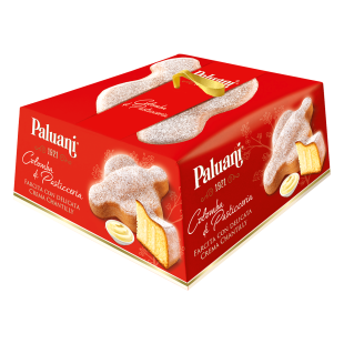 Osterhefekuchen mit Sahnefüllung