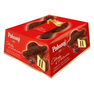 Osterhefekuchen mit Schokocremefüllung
