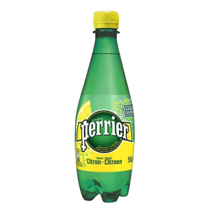Natürliches Mineralwasser mit Kohlensäure - Zitrone 0,5L