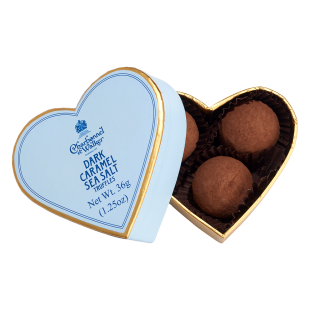 Dark Caramel Sea Salt Truffles