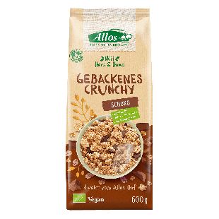 Gebackenes Crunchy Schoko