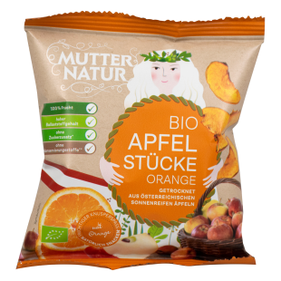 Apple Pieces with Orange Bio