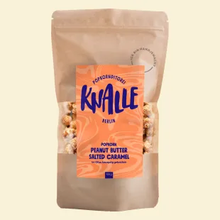 Erdnussbutter Salzkaramell Popcorn