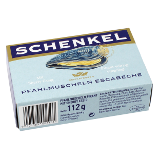 Pfahl-Muscheln in Pikanter Sherry Escabeche