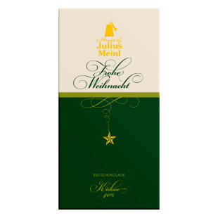 Weihnachtsschokolade