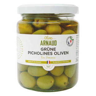Green Picholines Olives