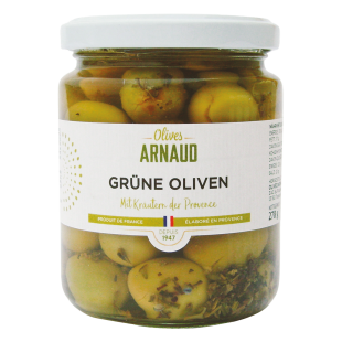 Green Olives with Herbs of Provence 