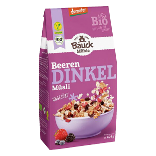 Organic Spelt Muesli with Berries