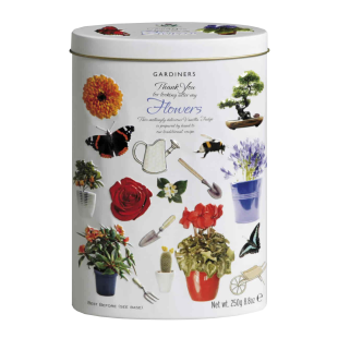 "Flowers" Tin Fudge 