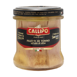 Tuna Fillets in Olive Oil