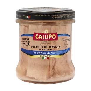 Tuna Fillets in Seawater