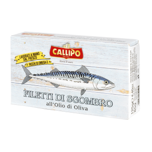 Mackerel Fillets with Olive Oil