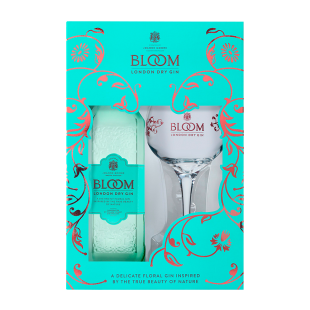 Dry Gin with Gift Box & Glass 