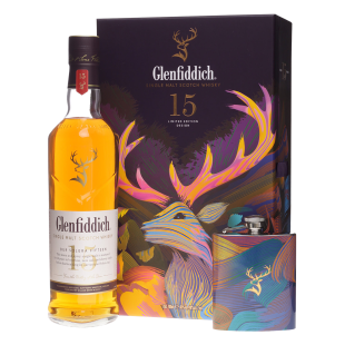 15Y Single Malt Whisky Limited Design Solera with Flask
