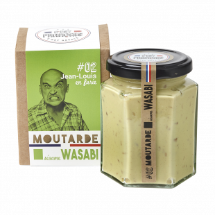 French Mustard with Sesame and Wasabi